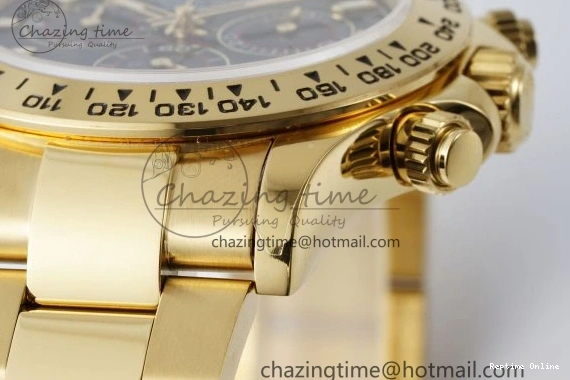 0502 Daytona 116508 QF 1:1 Best Edition Green Dial on YG Bracelet SA4130 V ComfortFit 1761